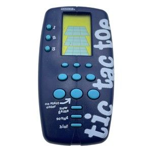 Tic Tac Toe Radica Electronic Handheld Game 1998 Tested And Working Vintage